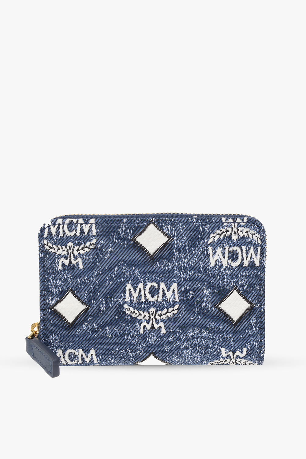 Blue Wallet with monogram MCM Vitkac GB